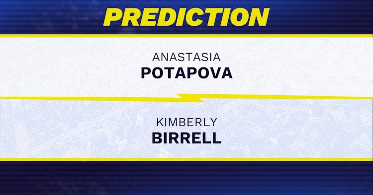 Anastasia Potapova vs Kimberly Birrell Tennis Prediction.
