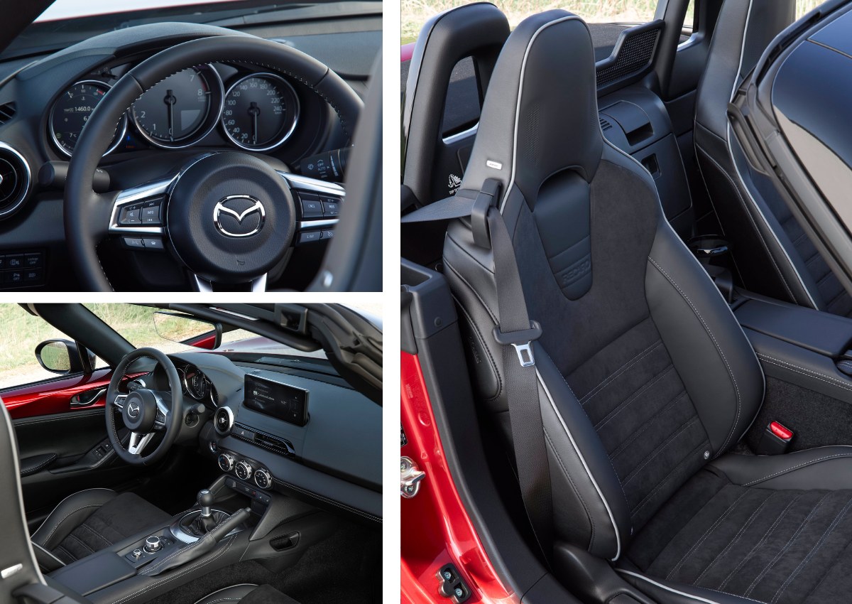 Das Interieur des Mazda MX-5