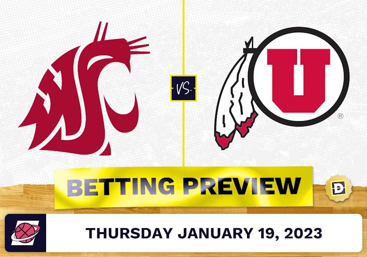 Washington State vs. Utah CBB Prediction and Odds - Jan 19, 2023