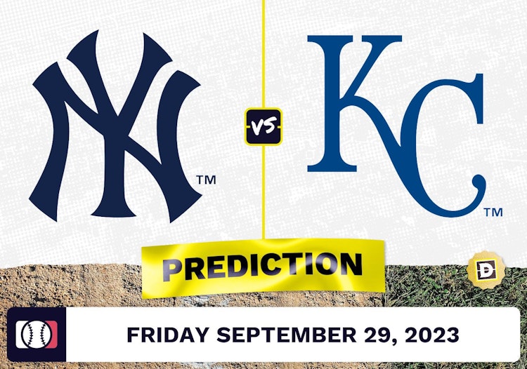 Yankees vs. Royals Game 1 Prediction for MLB Friday [9/29/2023]