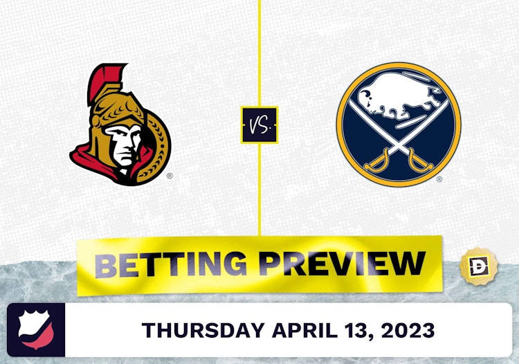 Senators vs. Sabres Prediction and Odds - Apr 13, 2023