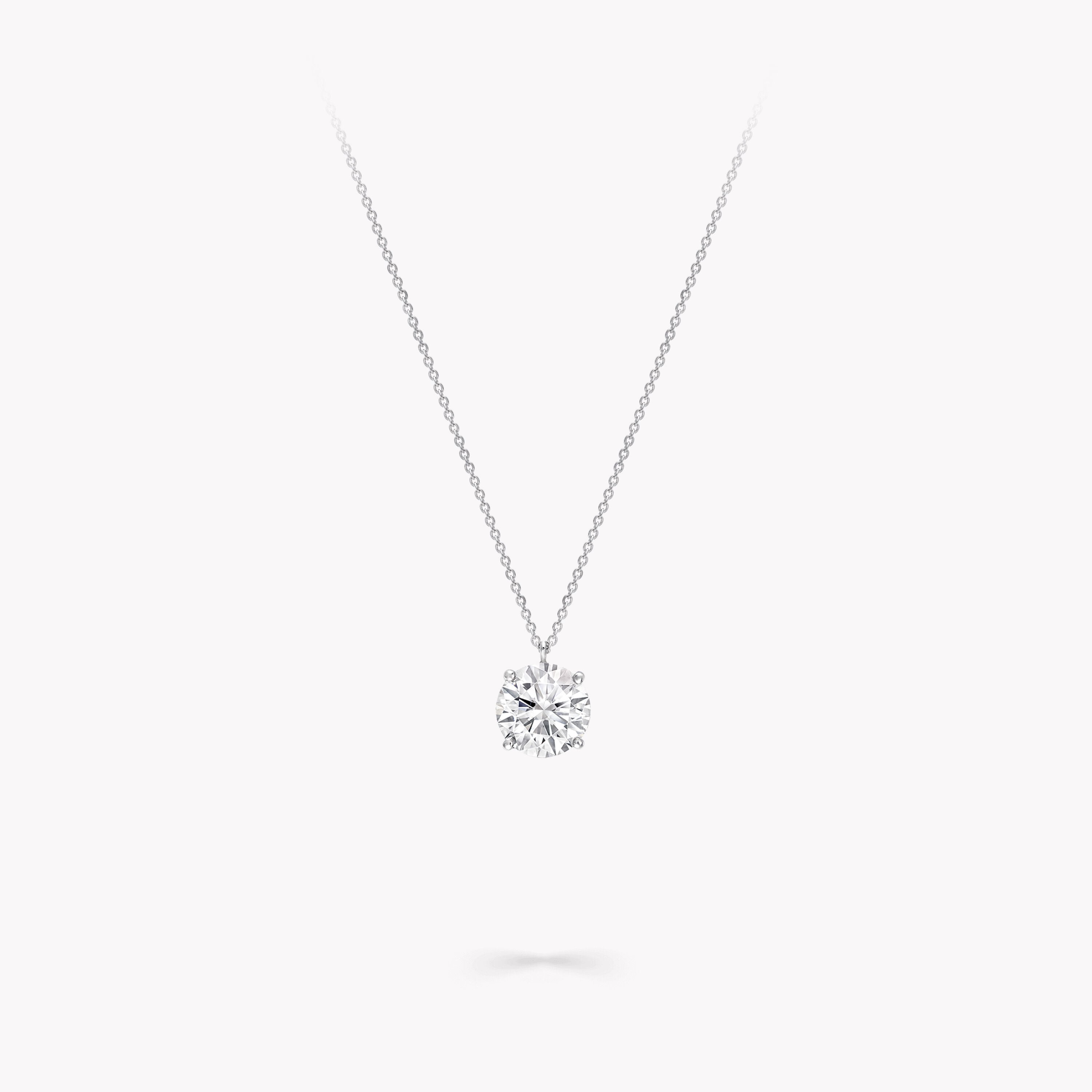 MEORA Round Diamond Pendant Pair DE/VS 18k