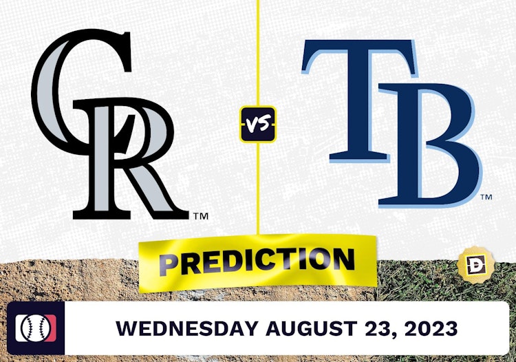 Rockies vs. Rays Prediction for MLB Wednesday [8/23/2023]