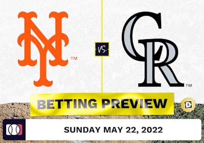 Mets vs. Rockies Prediction and Odds - May 22, 2022