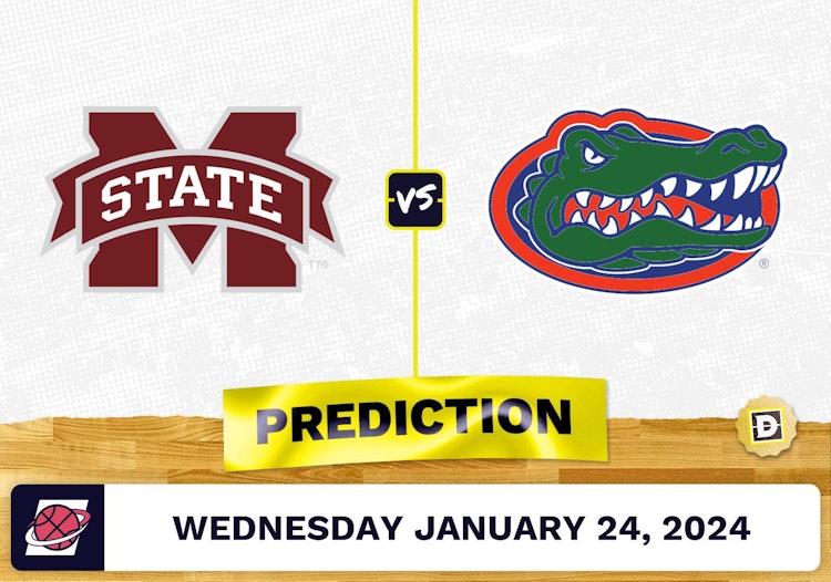 Mississippi State vs. Florida Prediction, Odds, College Basketball Picks [1/24/2024]