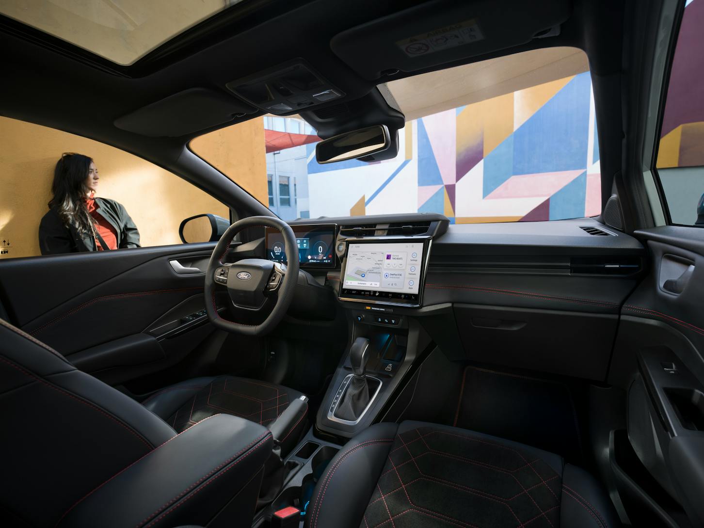 Das Interieur des Ford Puma.