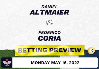 Daniel Altmaier vs. Federico Coria Predictions - May 17, 2022