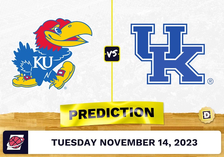 Kansas vs. Kentucky Basketball Prediction - November 14, 2023