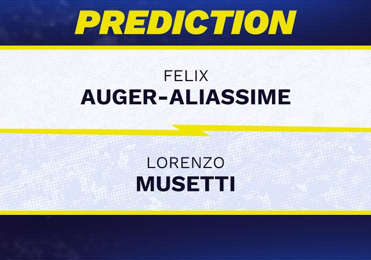 Felix Auger-Aliassime vs Lorenzo Musetti Tennis Prediction.