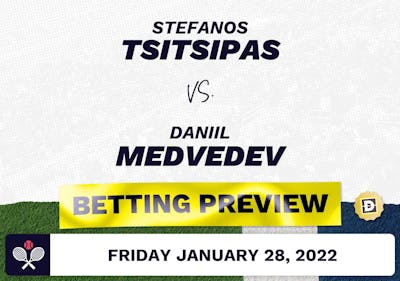 Stefanos Tsitsipas vs. Daniil Medvedev Predictions - Jan 28, 2022