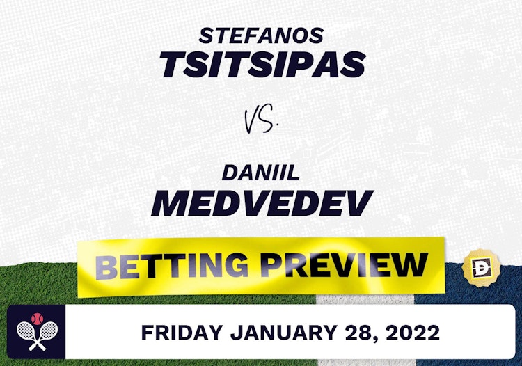 Stefanos Tsitsipas vs. Daniil Medvedev Predictions - Jan 28, 2022