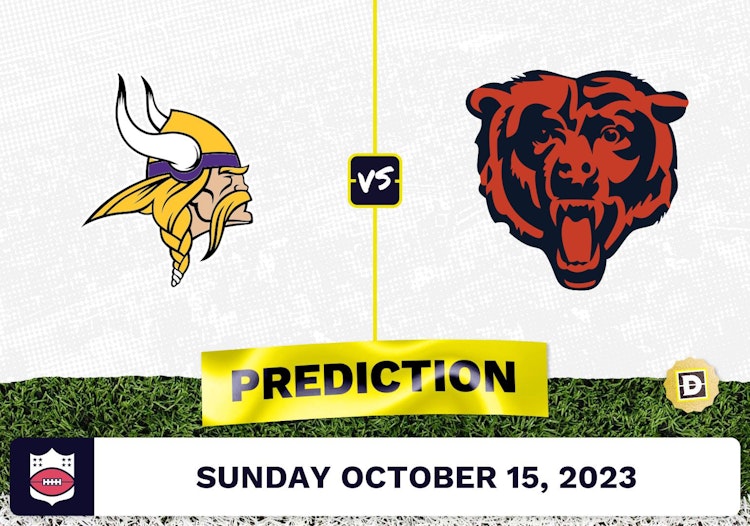 Vikings vs. Bears Week 6 Prediction and Odds - October 15, 2023