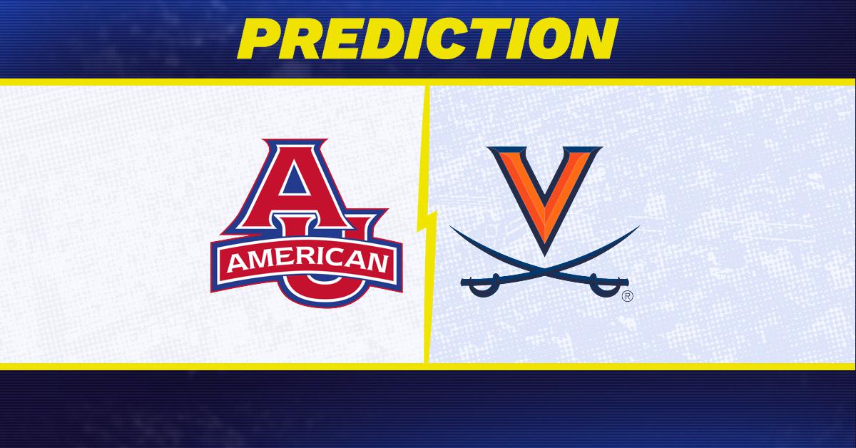 American University vs. Virginia prediction: Virginia favored to win men's college basketball matchup [12/22/2025]