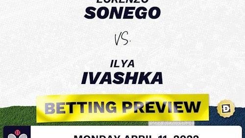 Lorenzo Sonego vs. Ilya Ivashka Predictions - Apr 12, 2022
