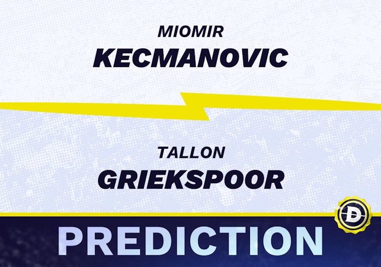 Miomir Kecmanovic vs. Tallon Griekspoor Prediction, Odds, Picks for Wimbledon 2024