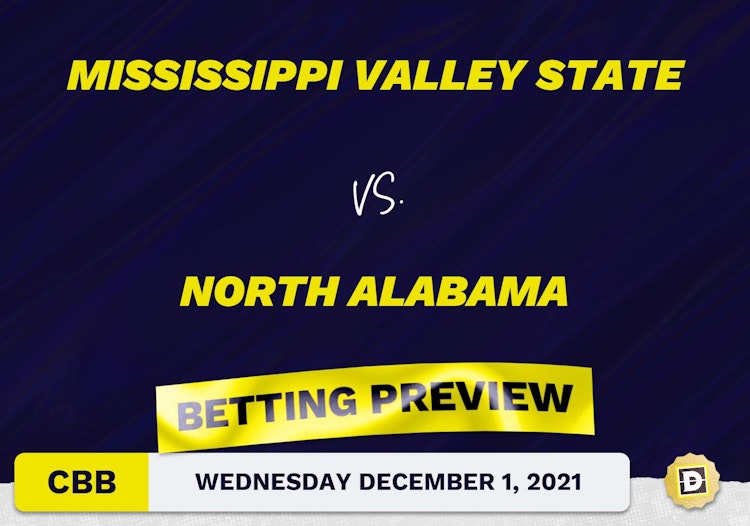 Mississippi Valley State vs. North Alabama CBB Predictions and Odds - Dec 1, 2021