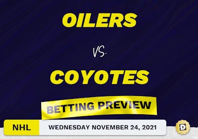 Oilers vs. Coyotes Predictions and Odds - Nov 24, 2021