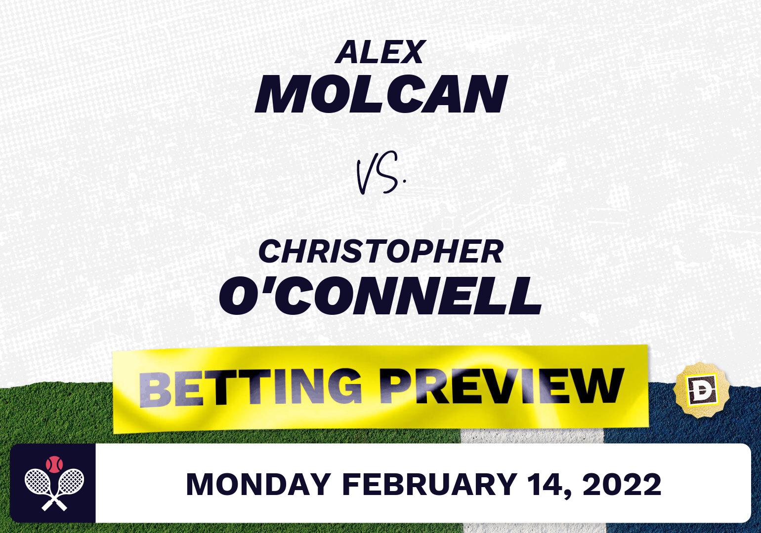 Alex Molcan vs. Christopher O'Connell Predictions - Feb 14, 2022