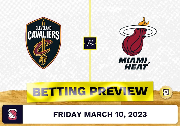 Cavaliers vs. Heat Prediction and Odds - Mar 10, 2023