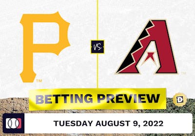 Pirates vs. Diamondbacks Prediction and Odds - Aug 9, 2022