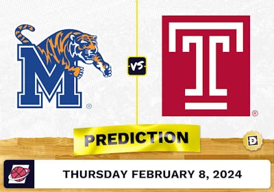 Memphis vs. Temple Prediction, Odds, College Basketball Picks [2/8/2024]