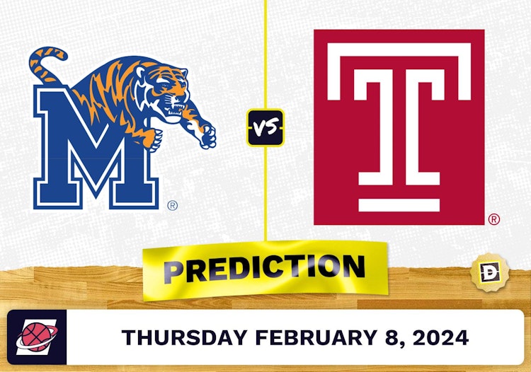 Memphis vs. Temple Prediction, Odds, College Basketball Picks [2/8/2024]