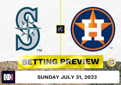 Mariners vs. Astros Prediction and Odds - Jul 31, 2022