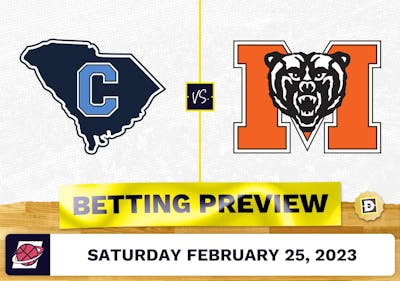 Citadel vs. Mercer CBB Prediction and Odds - Feb 25, 2023