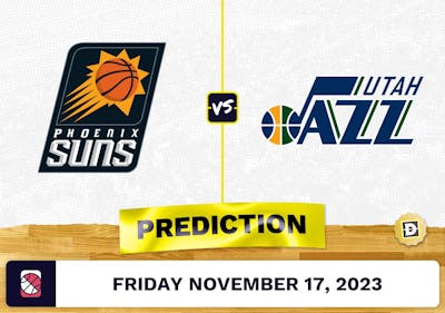 Suns vs. Jazz Prediction and Odds - November 17, 2023