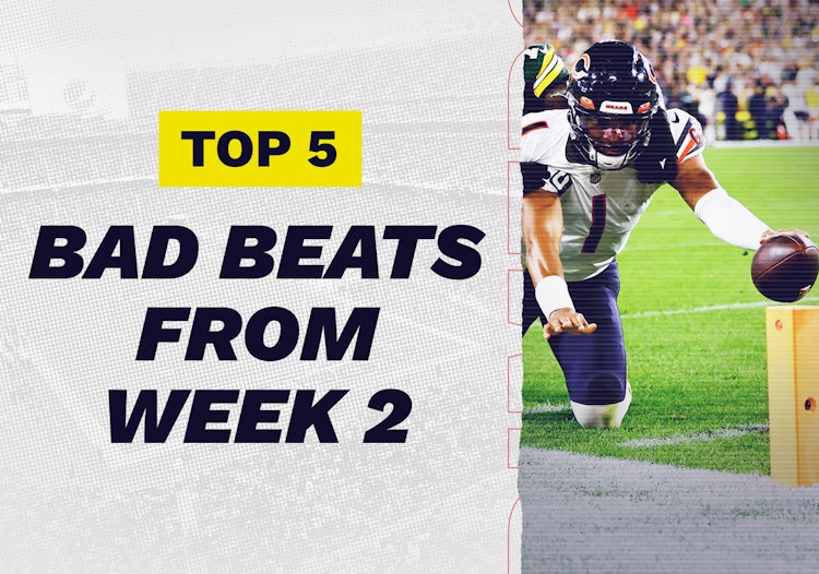 2022 NFL Season: The Top 5 Bad Beats of Week 2