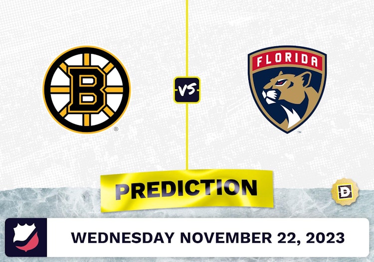 Bruins vs. Panthers Prediction and Odds - November 22, 2023