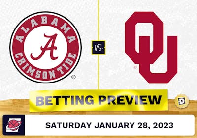 Alabama vs. Oklahoma CBB Prediction and Odds - Jan 28, 2023
