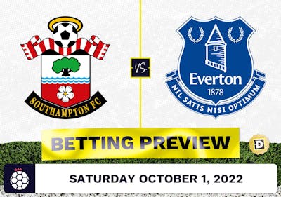 Southampton vs. Everton Prediction and Odds - Oct 1, 2022
