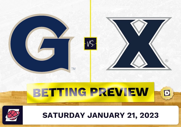 Georgetown vs. Xavier CBB Prediction and Odds - Jan 21, 2023