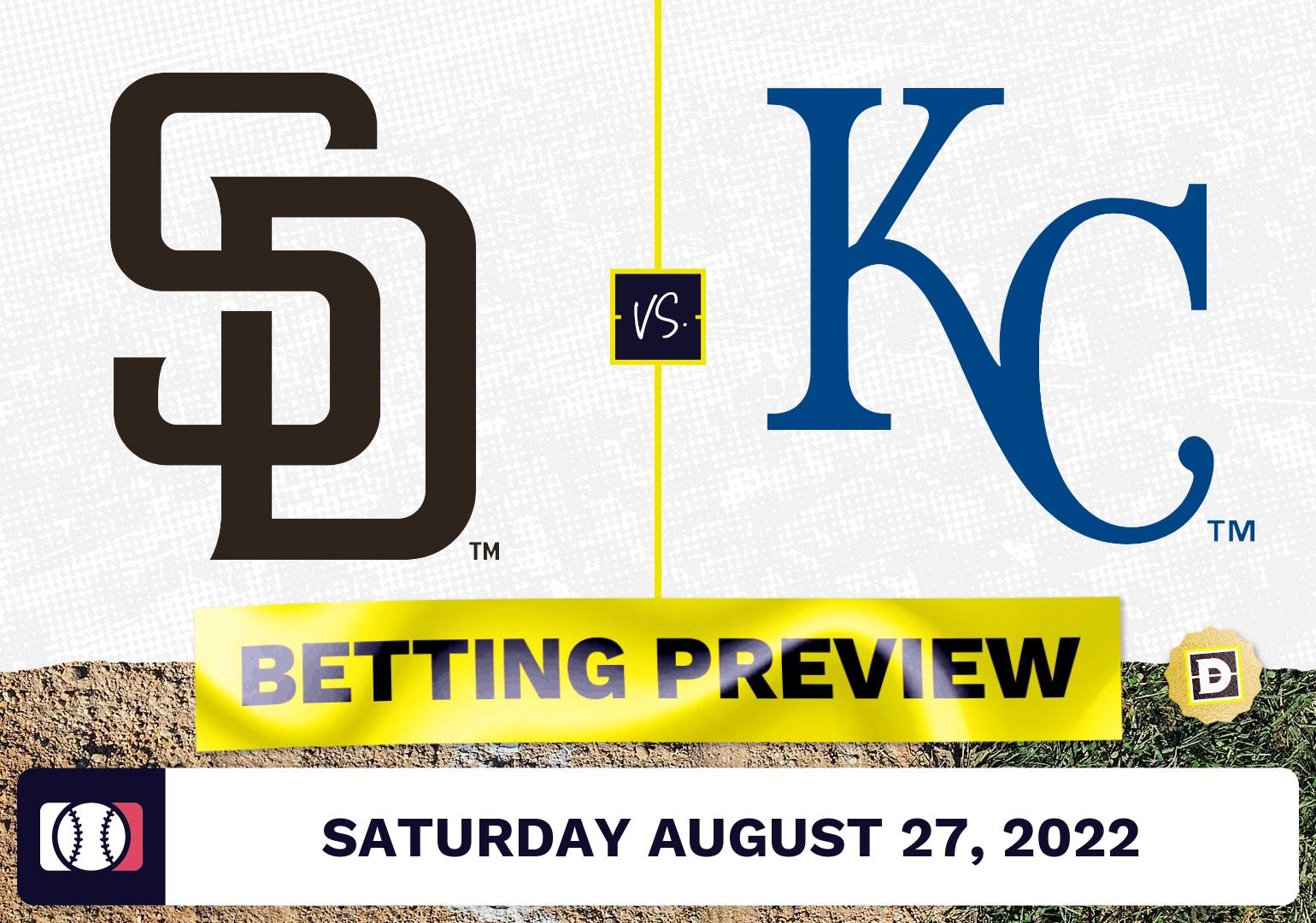 Padres vs. Royals Prediction and Odds - Aug 27, 2022