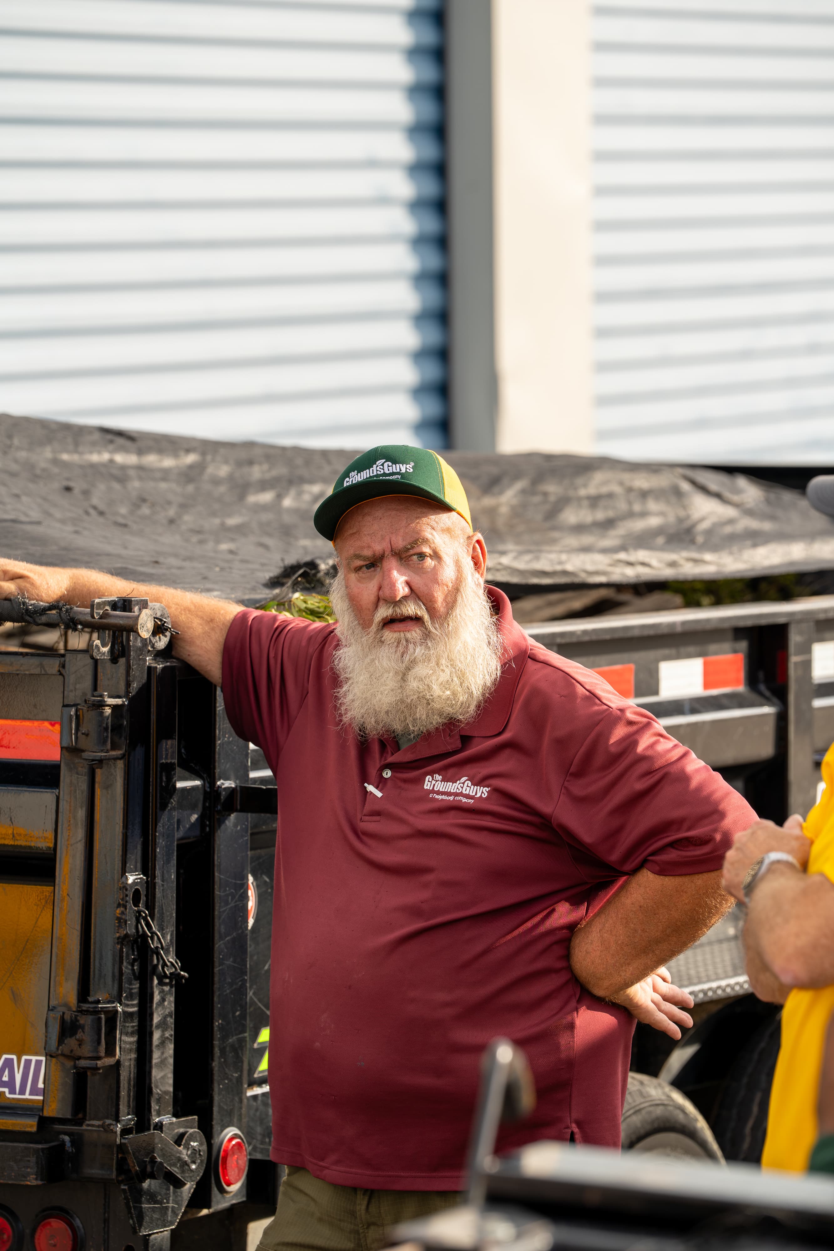 The Grounds Guys morning meeting in Round Rock, TX.