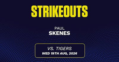 Paul Skenes projections August 19: Strikeouts, outs, and earned runs vs. Tigers [2026]