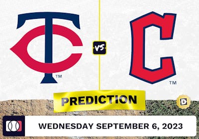 Twins vs. Guardians Prediction for MLB Wednesday [9/6/2023]