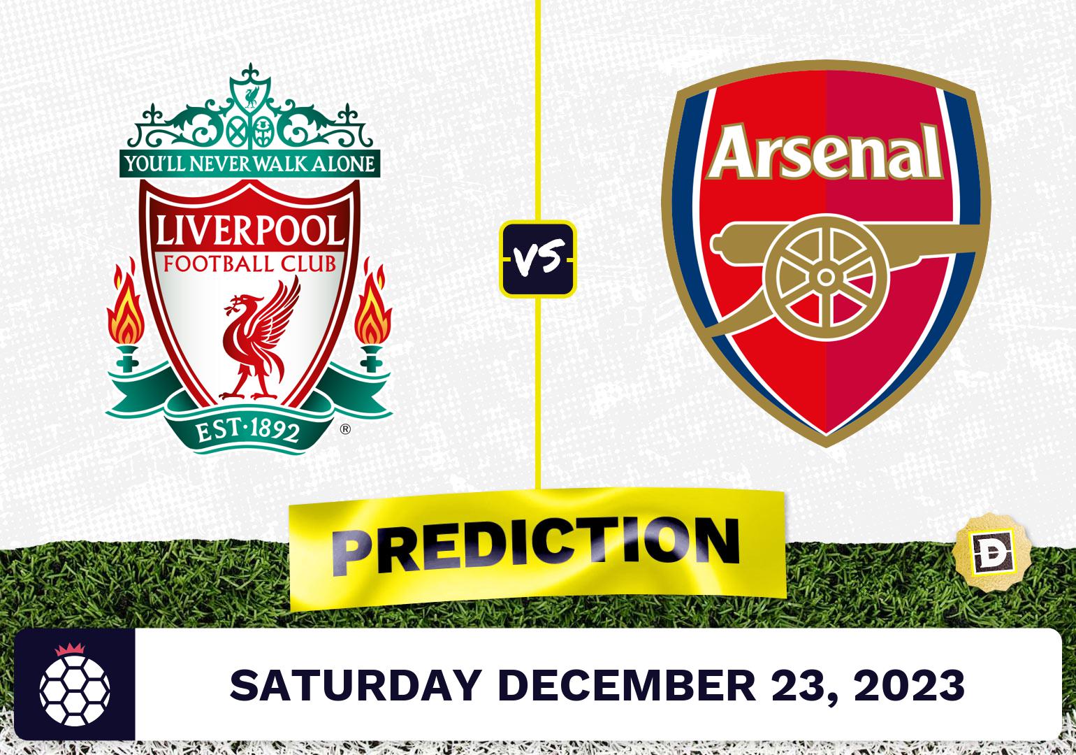 Liverpool Vs. Arsenal Prediction, Odds, Premier League Picks [12/23/2023]