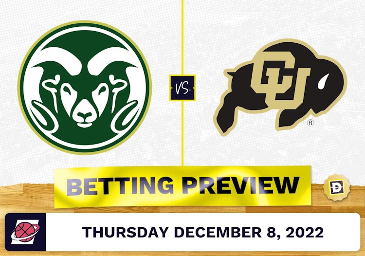 Colorado State vs. Colorado CBB Prediction and Odds - Dec 8, 2022