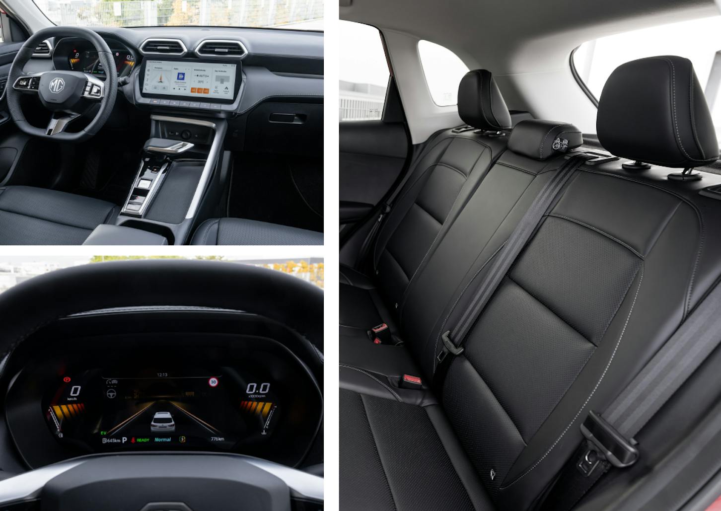 Das Interieur des MG ZS.