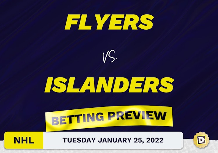 Flyers vs. Islanders Predictions and Odds - Jan 25, 2022