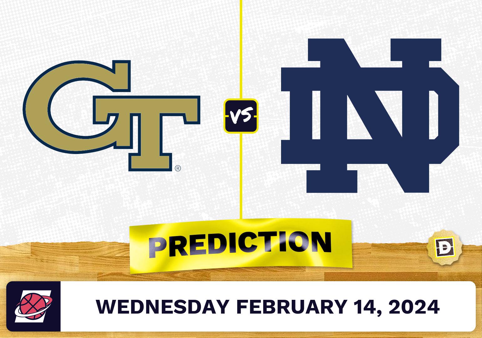 Georgia Tech Vs. Notre Dame Prediction, Odds, College Basketball Picks ...