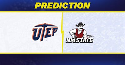 UTEP vs. New Mexico State prediction: New Mexico State favored to win men's college basketball matchup [2/21/2026]