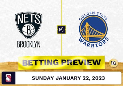 Nets vs. Warriors Prediction and Odds - Jan 22, 2023
