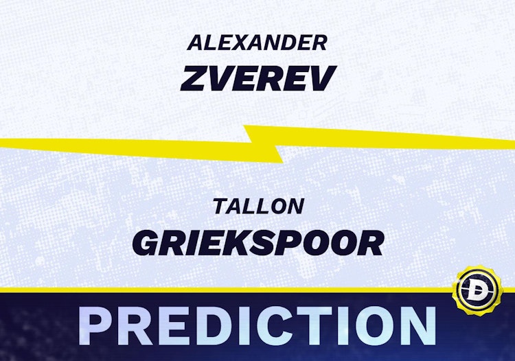 Alexander Zverev vs. Tallon Griekspoor Prediction, Odds, Picks for French Open 2024