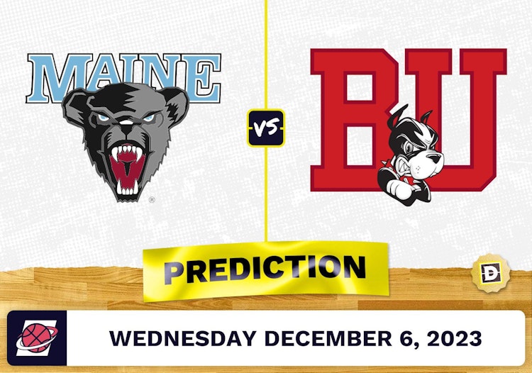 Maine vs. Boston University Basketball Prediction - December 6, 2023