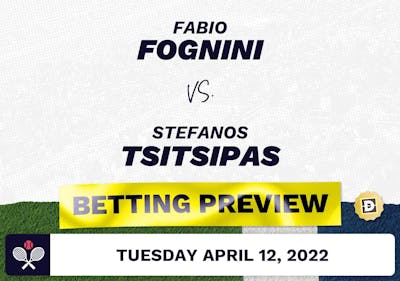 Fabio Fognini vs. Stefanos Tsitsipas Predictions - Apr 12, 2022
