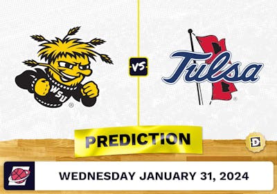 Wichita State vs. Tulsa Prediction, Odds, College Basketball Picks [1/31/2024]