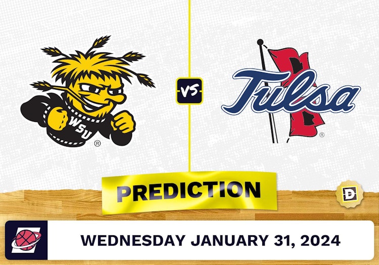 Wichita State vs. Tulsa Prediction, Odds, College Basketball Picks [1/31/2024]